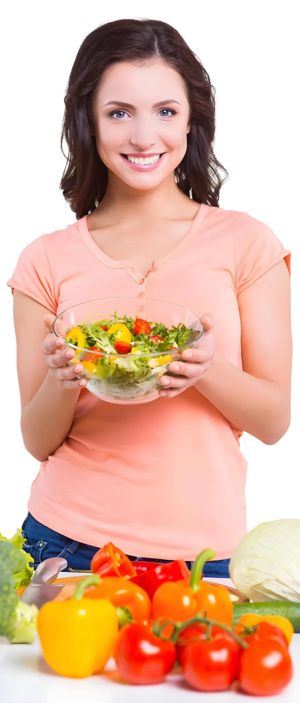 Person practicing a healthy lifestyle